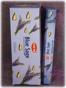 Kadzidła i dodatki - Hem BŁĘKITNA SZAŁWIA - Kadzidełka zapachowe 20 szt. 6-Blue-Sage - miniaturka - grafika 1