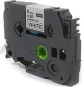 Etykiety do drukarek - Brother JetWorld Taśma TZ-221 do PT-11 PT-18 PT-128 PT-200 PT-300 PT-310 PT-320 PT-330 PT-350 PT-520 PT-540 PT-550 PT-P700 PT-P750 PT-1000 PT-1010 PT-1100 PT-1120 9mm x 8m Black on White JetWorld uniw 36309-uniw - miniaturka - grafika 1