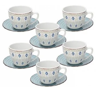 TOGNANA Zestaw filiżanek TOGNANA Casablanca 90 ml 12 elementów) - Filiżanki - miniaturka - grafika 2