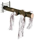 Akcesoria dla ptaków - Trixie KIJ ZE SZNURKAMI DO KLATKI 25cm - miniaturka - grafika 1