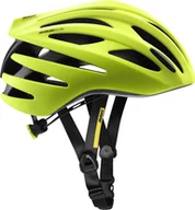 Kaski rowerowe - MAVIC Aksium Elite Kask rowerowy Mężczyźni, safety yellow/black L 57-61cm 2020 Kaski szosowe - miniaturka - grafika 1