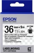 Papier do drukarek - Epson Ribbon LK-7TBN przezroczysty/Black C53S657007 - miniaturka - grafika 1