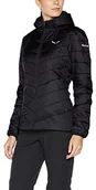 Akcesoria turystyczne - Salewa Fanes Triwool CLT kurtka damska z kapturem, czarny, 38 00-0000026649 - miniaturka - grafika 1