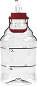 Domowy wyrób alkoholu - Browin Balon do wina plastikowy z uchwytem, 15 L - miniaturka - grafika 1