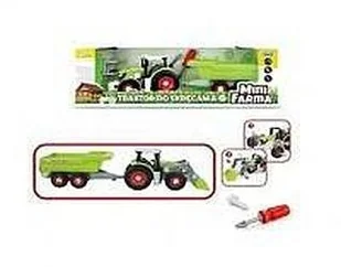 Artyk Mini Farma traktor z przyczepą do skręcania - Jeździki dla dzieci - miniaturka - grafika 6