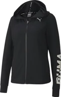Bluzy sportowe damskie - Puma Bluza Modern Sports Black 58354201 S 6690-7 - miniaturka - grafika 1
