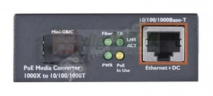 Planet Mediakonwerter PoE 1000X na 10/100/1000T mini-GBIC SFP (GTP-805A) - Konwertery sieciowe i transceivery - miniaturka - grafika 3