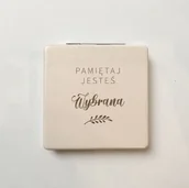 Lusterka do makijażu - Szaron Lusterko kosmetyczne  Wybrana kieszonkowe 371277 371277 - miniaturka - grafika 1