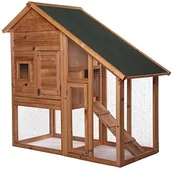 Klatki dla gryzoni - dibea rh10012 mała Tier Stall drewniane odporny na warunki atmosferyczne, brązowy RH10012 - miniaturka - grafika 1