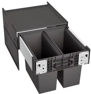 Blanco Sortownik odpadów SELECT II 45/2 czarny 526200 - Kosze na śmieci - miniaturka - grafika 2