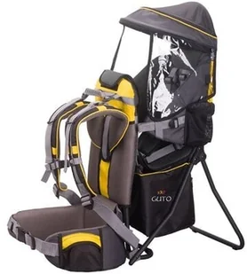 GUTO Nosidło GUTO Classic Czarno-żółty - Nosidełka dla dzieci - miniaturka - grafika 3