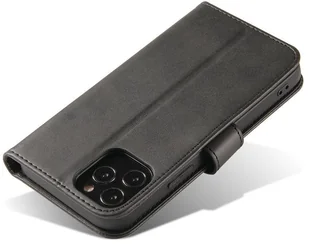 Hurtel Futerał etui portfel z klapką do iPhone 12 Pro / iPhone 12 czarny - Etui i futerały do telefonów Hurtel Futerał etui portfel z klapką do iPhone 12 Pro / iPhone 12 czarny - Etui i futerały do telefonów - miniaturka - grafika 5