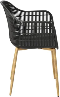 Simplet Krzesło Becker czarne/naturalne - Krzesła - miniaturka - grafika 6