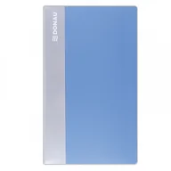 Artykuły biurowe - Donau Wizytownik , PP, na 480 wizytówek, jasnoniebieski 1343480PL-17 - miniaturka - grafika 1