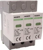 Piorunochrony - Noark Ogr przepięć SPD Ex9UEP typ II 1000 V DC 3 moduły szer. dla nieuziemionych systemów PV Ex9UEP 20 3P 1000 110177 - miniaturka - grafika 1