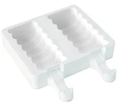 Akcesoria do lodu - Unbekannt Silikomart silikonowy Tango lodu Bar pleśni, białe, 2 sztuka 25.324.87.0065 - miniaturka - grafika 1