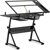 Biurka - Fromm & Starck Biurko kreślarskie - szklany blat - 120 x 60 cm - Fromm & Starck - STAR_DESK_09 - 3 lata gwarancji/ STAR_DESK_09 - miniaturka - grafika 1