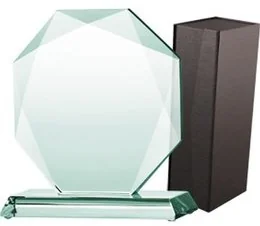 VS VS, Trofeum szklane + etui - Gadżety dla kibiców - miniaturka - grafika 2