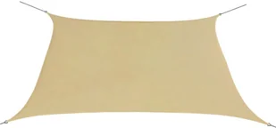 vidaXL vidaXL Żagiel przeciwsłoneczny, tkanina Oxford, 3,6x3,6 m, beżowy - Parasole ogrodowe - miniaturka - grafika 2