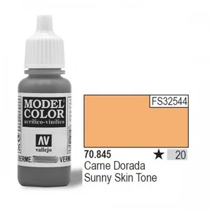 Vallejo 70845 Model Color Sunny Skintone 70.845 - Akcesoria do gier planszowych - miniaturka - grafika 3