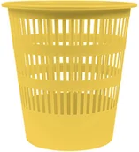 Kosze na śmieci - Donau Kosz na śmieci LIFE ażurowy jasnożółty 12l KOP.013 - miniaturka - grafika 1