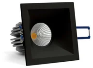 Lampy sufitowe - OxyLED PERO SQ 10W LED 4000K czarna M1501011/10W 4K czarny M1501011/10W 4K czarny - miniaturka - grafika 1