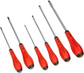 Inne - Peddinghaus Komplet wkrętaków 9129001201 4 PEDDINGHAUS Ustaw szczelinowa + 2 PZ redgrip 6-częściowy - miniaturka - grafika 1