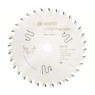 Bosch Tarcza do piły tarczowej Top Precision Best for Wood 165 x 20 x 1 8 mm 32 2608642386 1 szt - Tarcze do pił - miniaturka - grafika 5