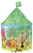 Worki na buty - Relaxdays Namiot  gry namiot dinozaur, dzieci namiot Dino, mały, wewnątrz i na zewnątrz, wys. x szer. x gł.: 150 x 100 x 100 cm, zielony - miniaturka - grafika 1