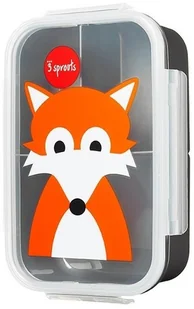 3 Sprouts, Lunchbox, Bento, Lis, Szary - Lunch boxy - miniaturka - grafika 2
