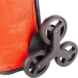 Lumarko Lumarko Wózek Na Zakupy 30kg/52l. Tris New Czerwony 6 Kółek! 0408007134 Alt - Torby i wózki na zakupy - miniaturka - grafika 10