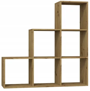 TOP E SHOP TOP E SHOP REGAŁ SCHODKOWY STEP RS-30 ARTISAN STEP ARTISAN 3X3 - Regały - miniaturka - grafika 2