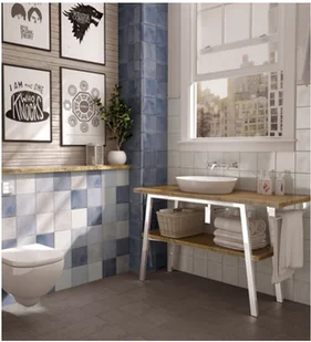 Equipe Splendours White 15x15 - Płytki ceramiczne - miniaturka - grafika 3