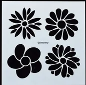 Decoupage - SZABLON SZABLONY DO MALOWANIA RYSOWANIA NADRUKÓW 1 - miniaturka - grafika 1