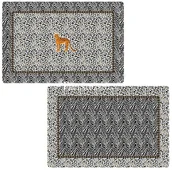 Obrusy i serwetki - Nuova R2S Easy life r2s DUŻA PODKŁADKA POLIPROPYLENOWA NA STÓŁ Savana - DWUSTRONNA 320 SAVA - miniaturka - grafika 1