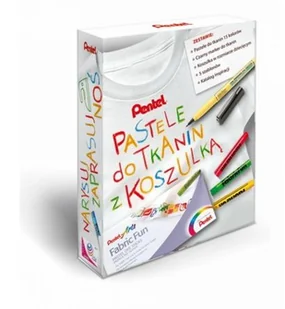 PENTEL Zestaw pastele do tkanin 15 kolorów - Kredki, ołówki, pastele i pisaki - miniaturka - grafika 5
