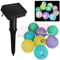 Lampy ogrodowe - Grundig Grundig 14106 - LED Łańcuch solarny 2,4m 10xLED/1,2V - miniaturka - grafika 1