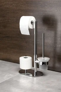 Deante ADR_0732 ROUND STOJAK NA PAPIER 3-FUNKCYJNY CHROM - Akcesoria do armatury i ceramiki - miniaturka - grafika 3