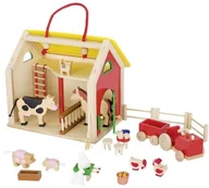 Figurki dla dzieci - Goki Stodoła w walizce z akcesoriami - miniaturka - grafika 1