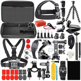 GOPRO Największy Zestaw 60w1 mocowań do Hero 8 7 6 - Akcesoria do kamer sportowych - miniaturka - grafika 2