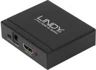 Rozgałęźniki i multiswitche do TV-SAT - Lindy 38158 Splitter rozdzielacz) HDMI 4K UHD 2-portowy 1xIN 2xOUT) LY-38158 - miniaturka - grafika 1