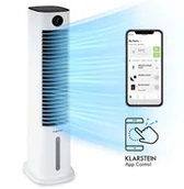 Klimatory - Klarstein Klarstein Skytower Grand Smart, klimatyzer, schładzacz powietrza, 80W, 480 m/h, 8 litrów, przenośny ACO4-SkytwerGrndSmW - miniaturka - grafika 1