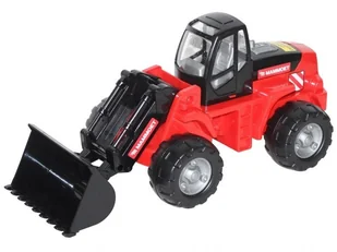 Wader Quality Toys QT MAMMOET Ładowarka Koparka traktor do piasku 49 cm 56788 - Samochody i pojazdy dla dzieci - miniaturka - grafika 5