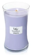 Świece - WoodWick Lavender Spa Świeca duża 1,11 kg 93492E - miniaturka - grafika 1