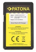 Ładowarki i akumulatory - PATONA Ładowarka do akumulatorów USB Smart Dual LCD do Canon LP-E12 - miniaturka - grafika 1