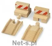 Pociągi dla dzieci - Brio Ramp & Stop Track Pack tory  33385 - miniaturka - grafika 1