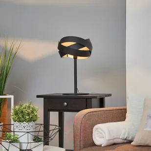 LIS POLAND Dekoracyjna lampa stołowa Tornado - Lampy stojące - miniaturka - grafika 3