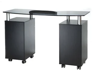 Beauty System Stolik do manicure BD-3453 CZARNY BD-3453 BLACK - Stoliki do manicure - miniaturka - grafika 2