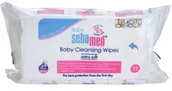 Chusteczki nawilżane - Sebamed Sebamed Baby Care delikatne chusteczki oczyszczające 72 szt - miniaturka - grafika 1