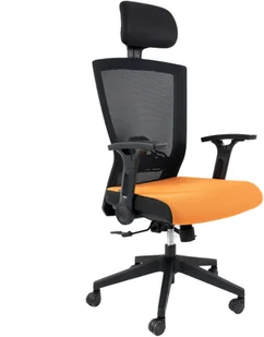 Fotel biurowy, krzesło biurowe ARTNICO Fotel biurowy ergonomiczny Artnico Klus pomarańcz 130557 - Fotele i krzesła biurowe - miniaturka - grafika 3